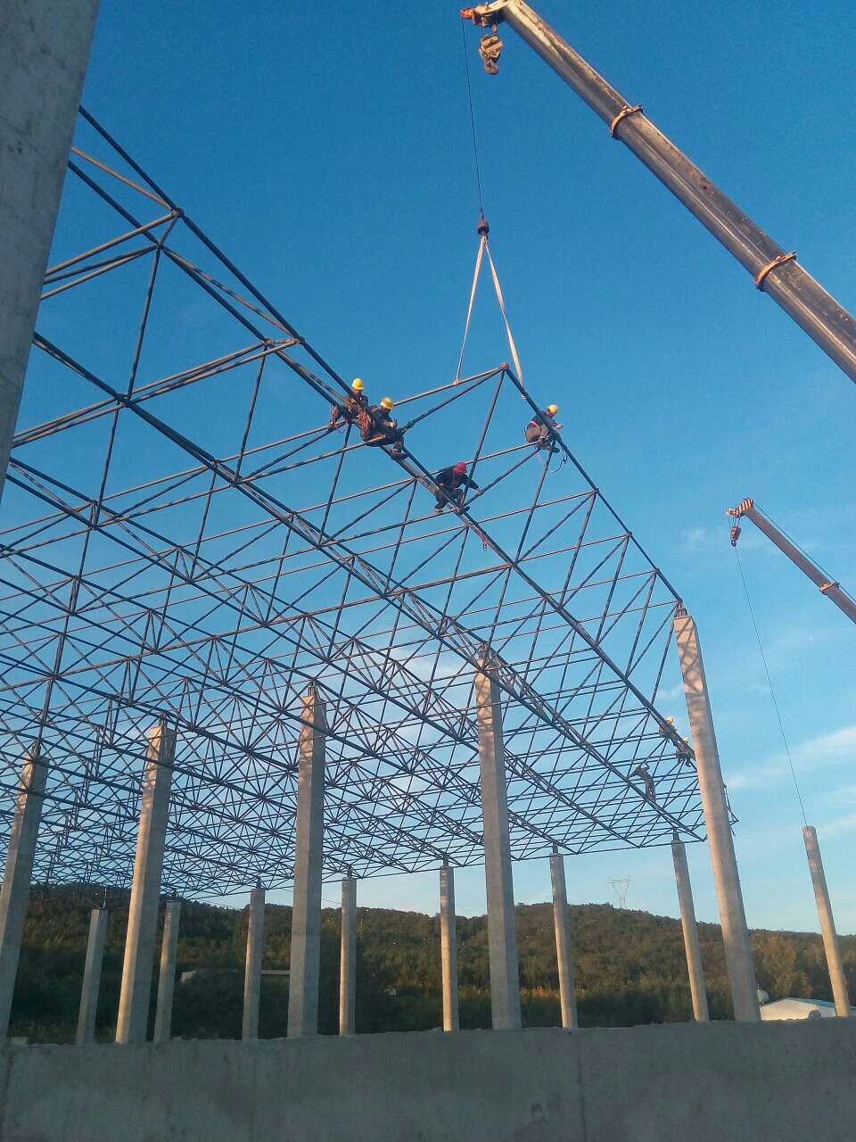 长乐物流园网架