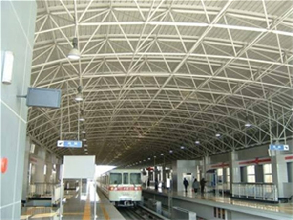 长乐仓储物流网架加工厂家案例